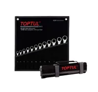 Set 12 chei combinate cu clichet, Toptul 8-19mm
