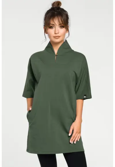 Tunica kimono moderna - - Verde