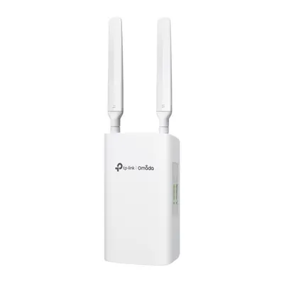 Omada 4G+Cat6 AX3000 Outdoor/Indoor Gateway PORT: 3× Gigabit WAN/LAN Port, 1 Nano SIM slot(4G+ Cat6) SPEC: 802.3bt/at/af,1 Ports