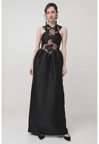 Rochie maxi eleganta - Negru