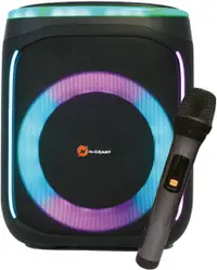 Sistem audio N-Gear - Flash Banger 606 cu microfon wireless, negru