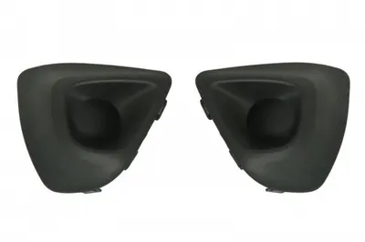Grila bara fata dreapta stanga (set, plastic, negru) OPEL VIVARO B 2014-2019