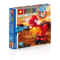 Jucarie - Seturi de constructie cu lumini si sunete Stax - Dinozaur