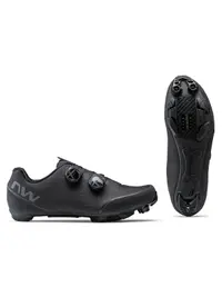 Pantofi ciclism MTB XC - Rebel 3 - Black