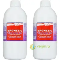 Pachet Magneziu Lichid 500ml + 500ml