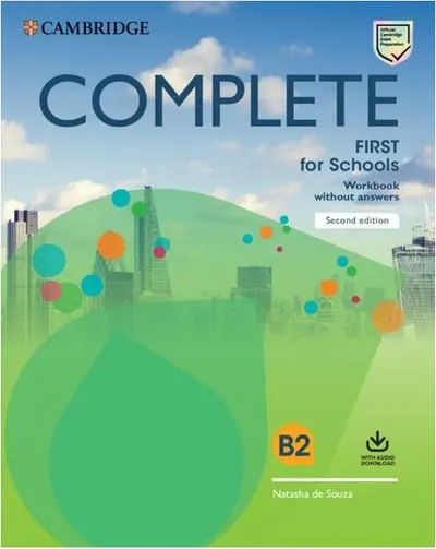 Complete First for Schools, Workbook without Answers with Audio Download - Paperback brosat