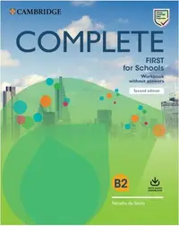 Complete First for Schools, Workbook without Answers with Audio Download - Paperback brosat