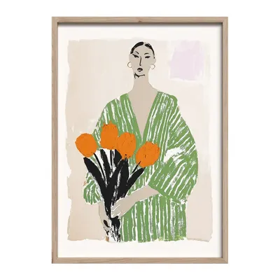 Tablou cu ramă imprimat 50x70 cm Stella – Styler