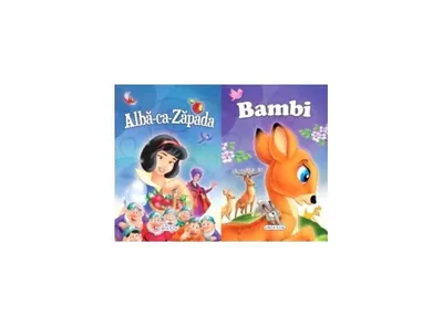 2 Povești: Alba-că-zăpada și Bambi - Hardcover - ***