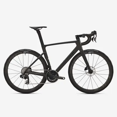 Bicicletă șosea SRAM Force AXS E1 2x12v senzor de putere RCR PRO brut Gri