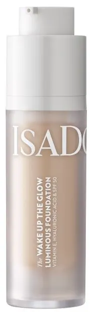 IsaDora Fond de ten hidratant de lungă durată Wake Up The Glow, 1N, SPF50, 30 ml