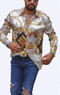 Camasa barbati slim fit pentru evenimente,95%Satin, B5906 O3-1.1