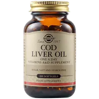 Ulei din ficat de cod, 100 capsule, Solgar