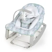 Balansoar, InGenuity, Keep Cozy, 3 in 1, Pana la 18 kg, Cu vibratii, Cu doua pozitii de inclinare, Cu jucarie detasabila, Molid