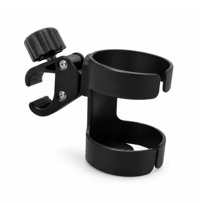 Suport pentru carucior, Petite&Mars, Multifunctional, Pentru pahar, telefon, biberon, Negru