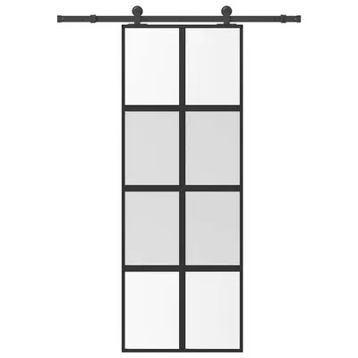 Gossi usa glisanta cu set de feronerie sticla temperata si aluminiu