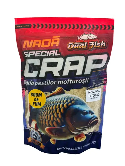 Boom de Fum Nada Special Crap, Aroma de Novac si Fitofag, 1kg, Dual Fish