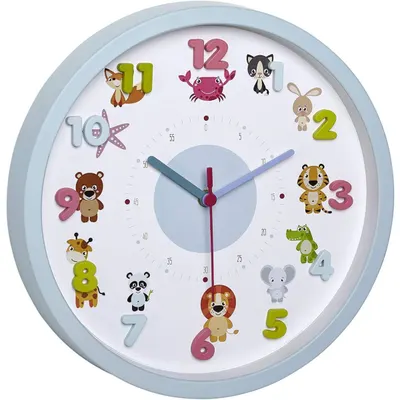 Ceas de perete cu animale si cifre 3D, 1 bucata, TFA