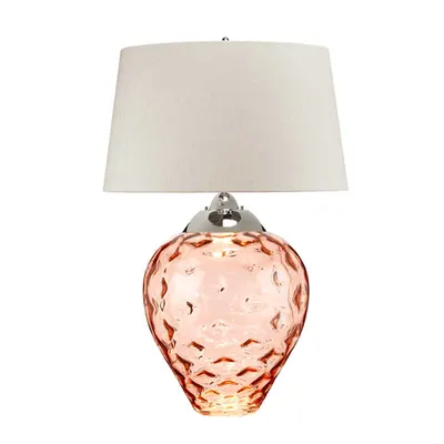 Veioza Samara Large Table Lamp – Salmon