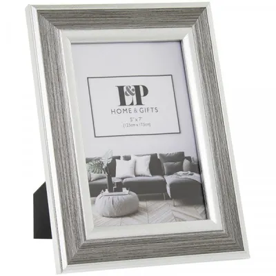 Rama foto - Silver Duo Photo Frame