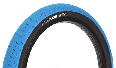 Pneu BMX ACME 20 x 2,40 inch Albastru-Negru KHEBIKES
