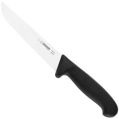 Cuțit de măcelar cu lamă îngustă și dreaptă Giesser - 16 cm