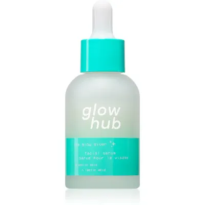 Glow Hub The Glow Giver ser facial cu efect iluminator cu acid glicolic 30 ml