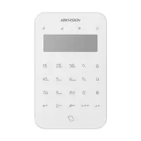 Tastatura touch LCD wireless cu cititor de proximitate HikVision AX PRO DS-PK1-LT-WE, autonomie 2 ani, 868 MHz, RF 1200 m