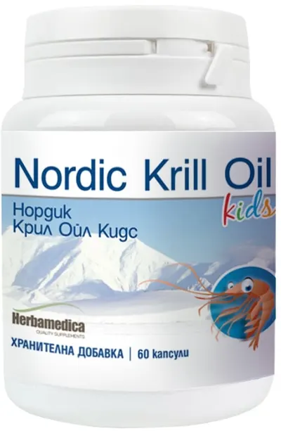 Nordic Krill Oil Kids, 60 capsule, Herbamedica