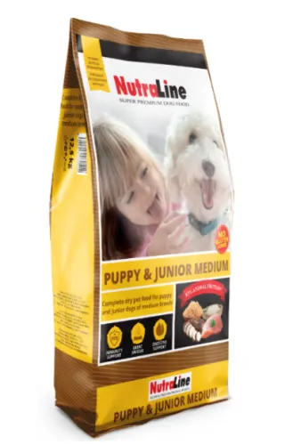 Nutraline Dog Puppy&Junior Medium 12.5 Kg K