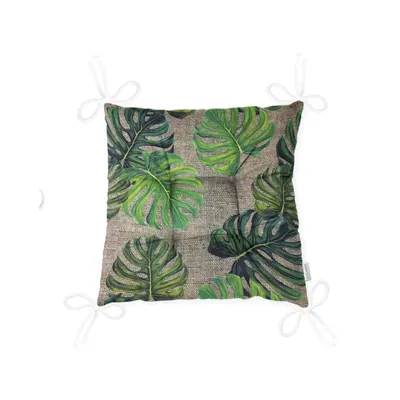 Pernă pentru scaun Minimalist Cushion Covers Banana Leaves, 40 x 40 cm