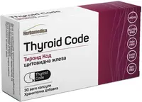 Thyroid Code, 30 capsule, Herbamedica