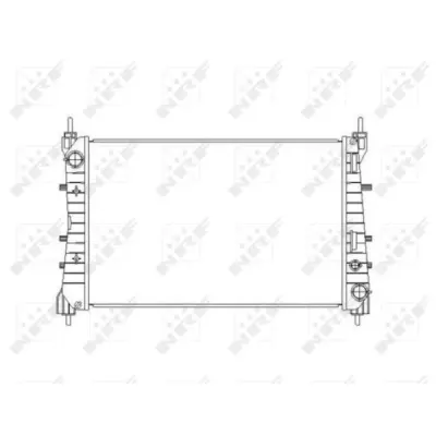 Radiator, racire motor NRF 54503