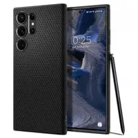 Husa pentru Samsung Galaxy S23 Ultra S918, Spigen, Liquid Air, Neagra Mata ACS05614