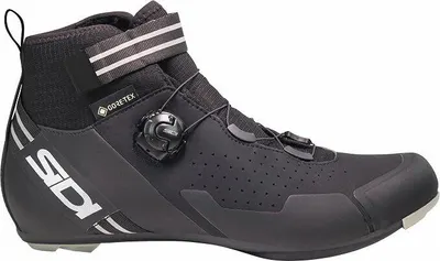 Pantofi ciclism șosea iarnă GORE-TEX Nix negri mărimea 42