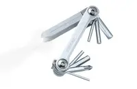 Set Mini Scule Topeak Lumitool 7 Tt2549 - Argintiu