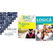 Pachet Bacalaureat Limba si literatura romana Expert la Bac, Logica si Istorie