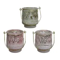 Suport pentru lumanare - Tlighth Flower Relief - Light Gold, Blush Pink, Candy Pink - mai multe culori