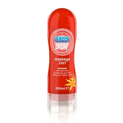 Ulei de Masaj, Durex, Play Massage 2-in-1 Sensual, 200 ml, ylang ylang