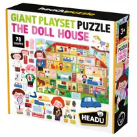 Set de joacă Headu - Puzzle, casă de păpuși