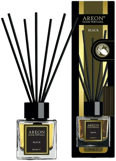 Bețișoare parfumate Areon Lux - Black, 50 ml