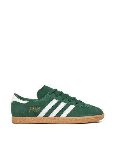 Tenisi barbati - piele naturala - verde - confortabili