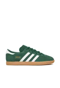 Tenisi barbati - piele naturala - verde - confortabili