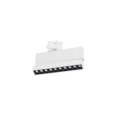 Sistem iluminat pe sina 4-WIRES TRACK Nisipiu Alb Aluminiu 15W 220-240V 350mA 2000Lm Epistar CRI>80 UGR<16 Beam Angle 30° 3000K IP20 4 Wires Adjustable & Rotating Philips Driver included