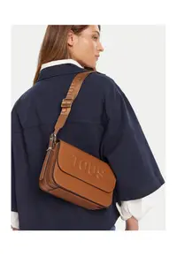 Geanta dama Brenda - ecologica - Maro camel