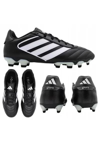 Pantofi Sport Barbati Pentru Fotbal Copa Gloro II ST mg IH8276 Marime 47 1/3 Negru/Alb Piele Naturala in Fata Pentru Controlul Mingii Design Clasic Copa Talpa mg Versatila Pentru Diverse Suprafete De Joc 1 Pereche
