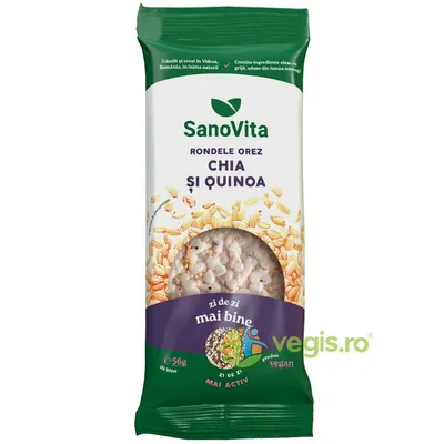 Rondele din Orez cu Chia si Quinoa 56g