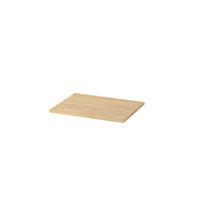 Blat pentru mobilier baie 60x45 cm, stejar hickory, Cersanit Moduo