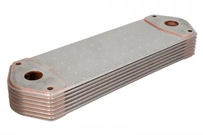 Radiator ulei (120x53x394mm, numar nervuri: 7) potrivit SCANIA 4, 4 BUS, G I, P I, R I, T DC09.108-OSC11.03 05.95-05.19
