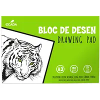 Bloc de desen A3, 15file, 120g/mp, Ecada
